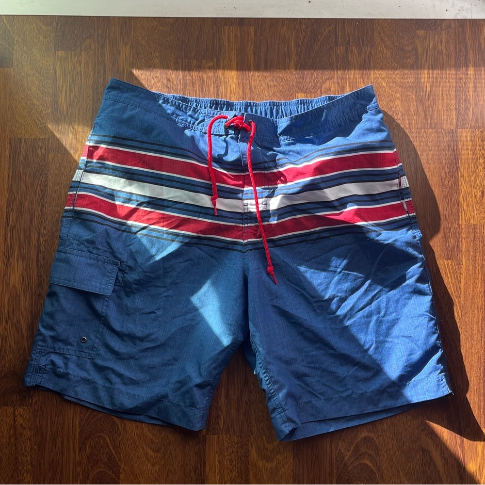 Chaps size large swim trunks!